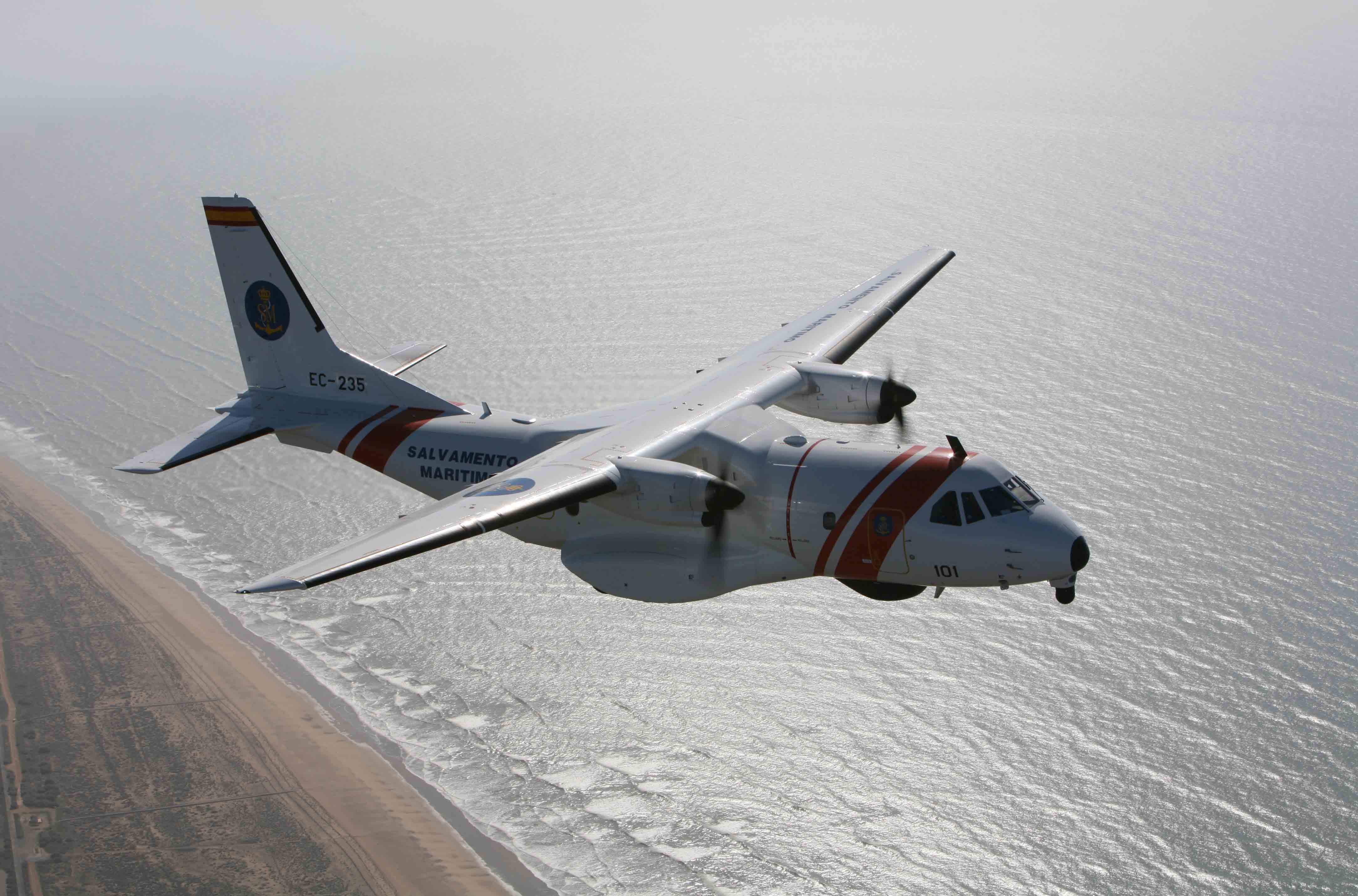 avión Sasemar en el aire