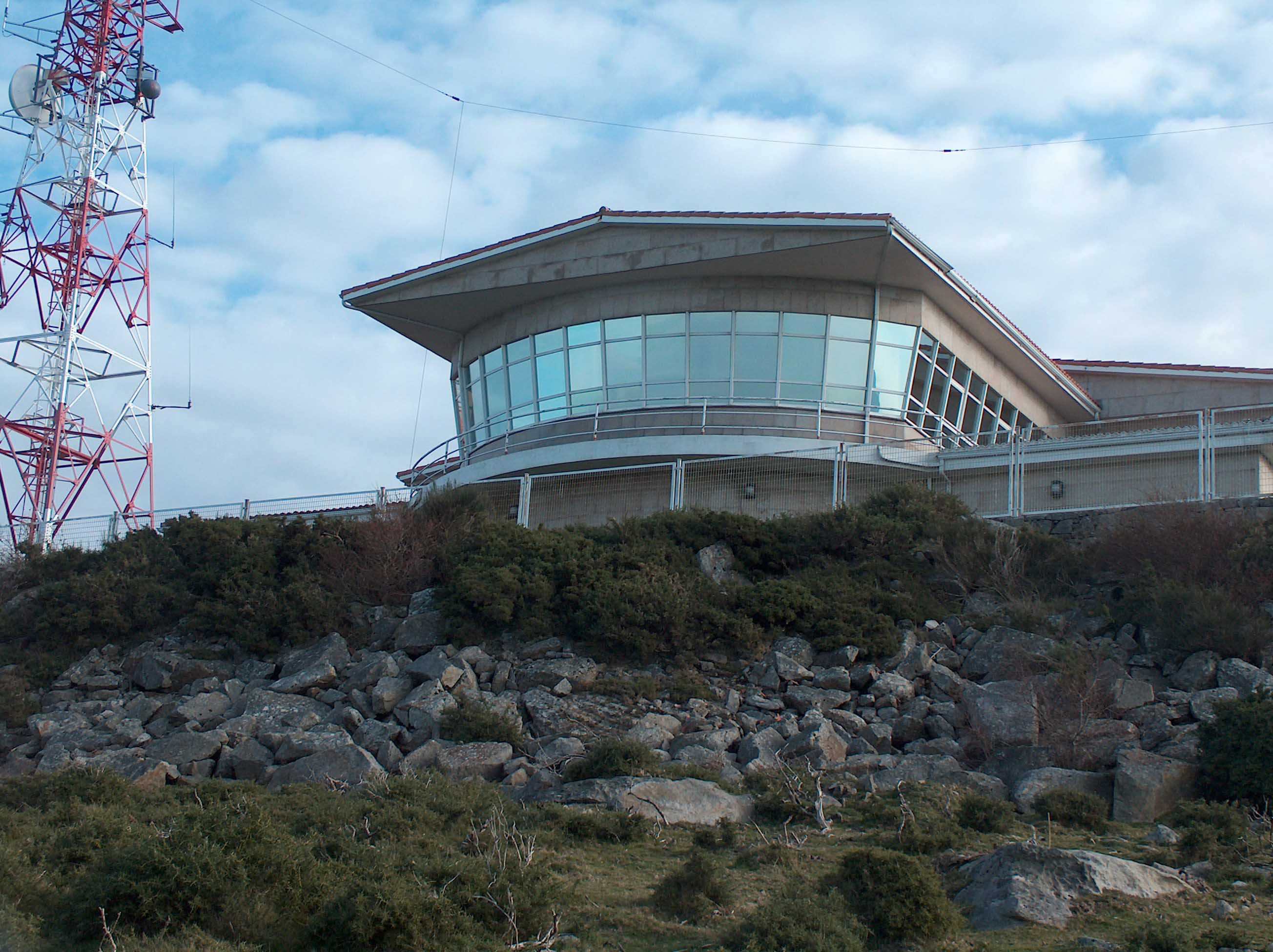 Centro de coordinación de salvamento Finisterre desde fuera