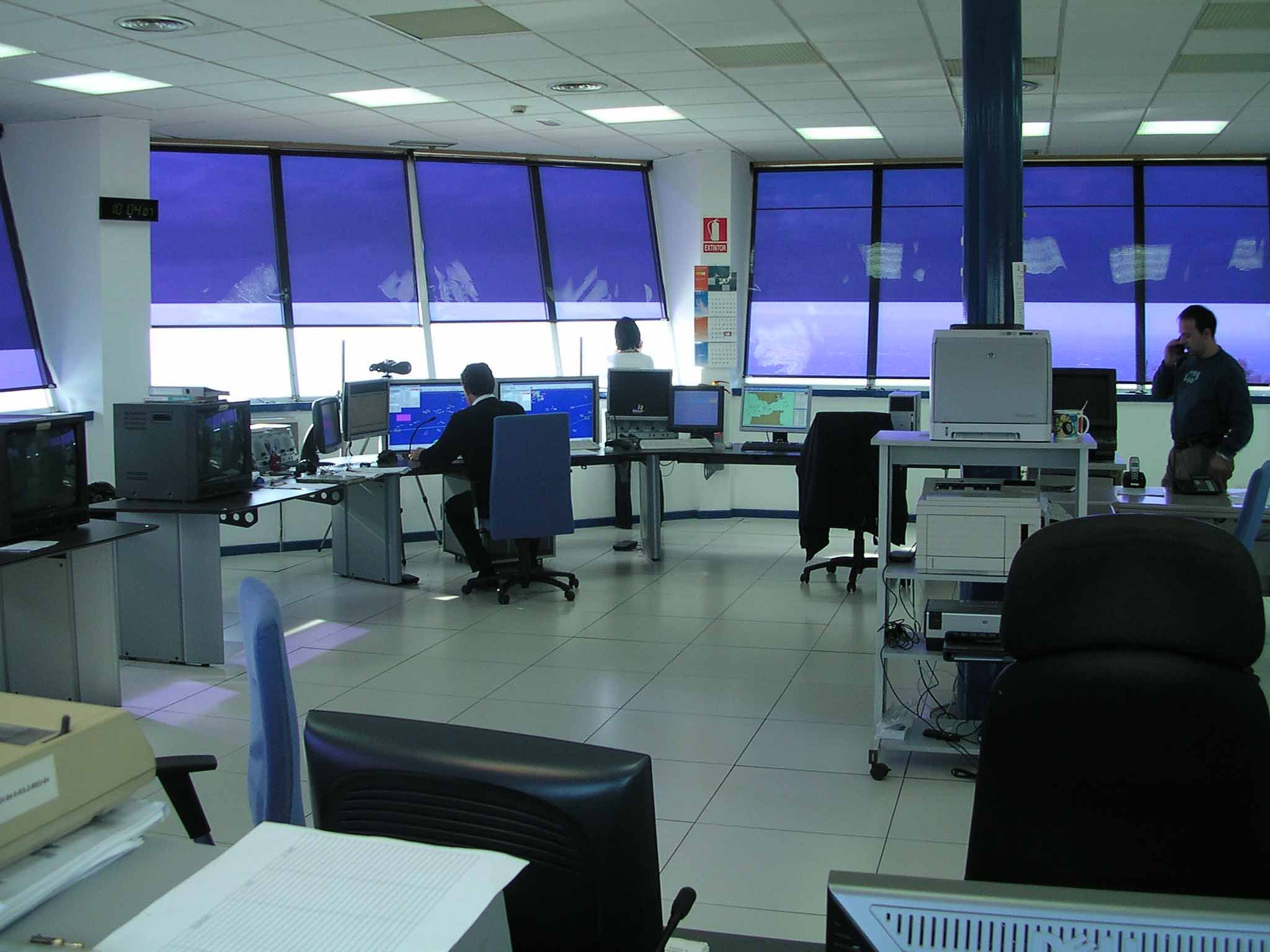 Centro de coordinación de salvamento Tarifa por dentro