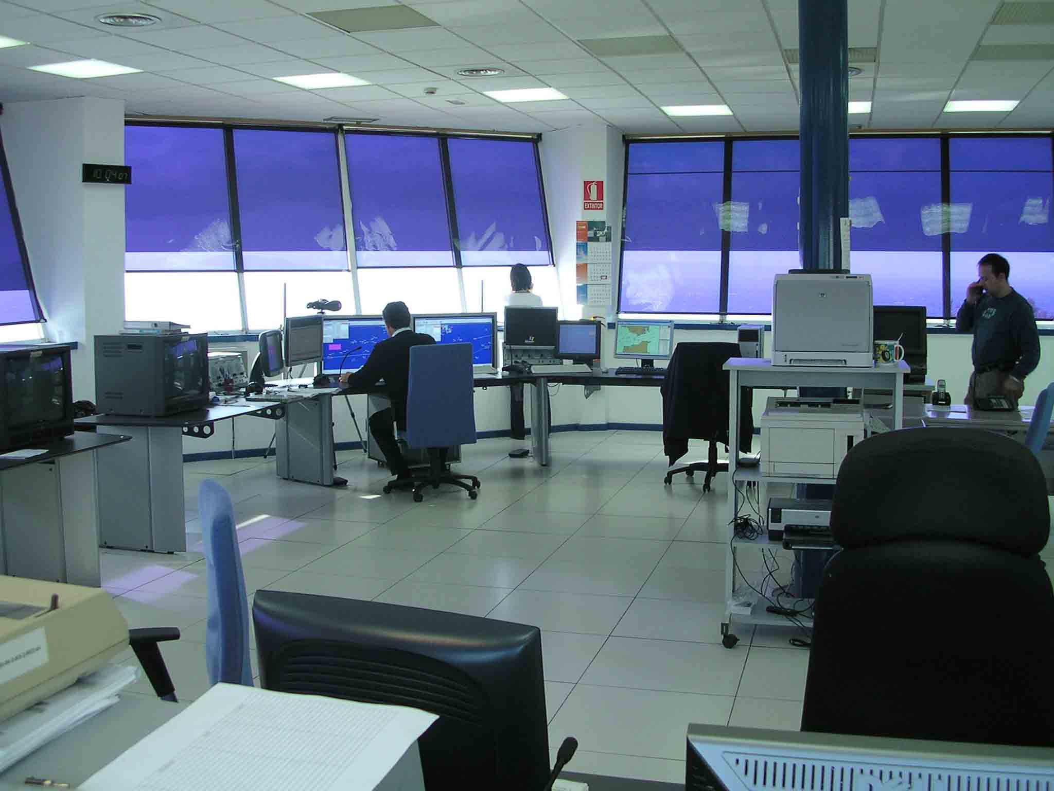 Centro de coordinación de salvamento Tarifa por dentro