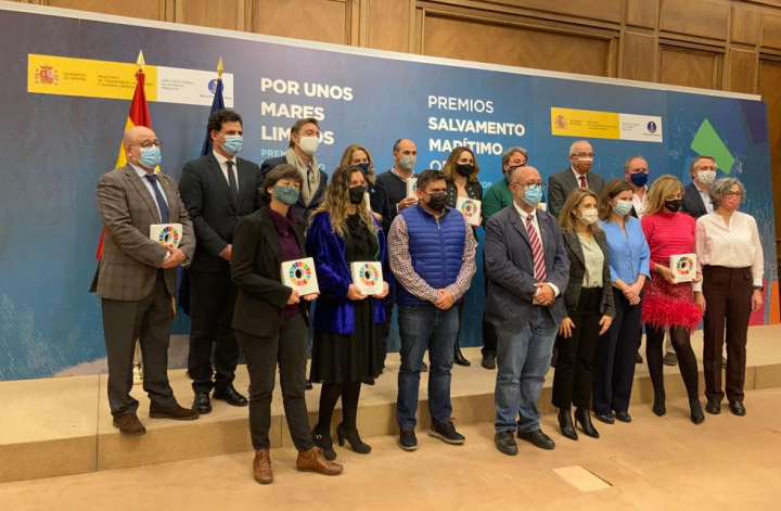 Foto de Familia Premios Salvamento Marítimo 2021