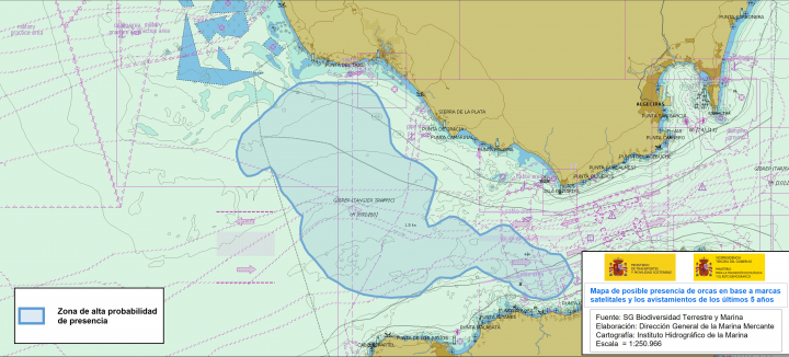 Mapa orcas