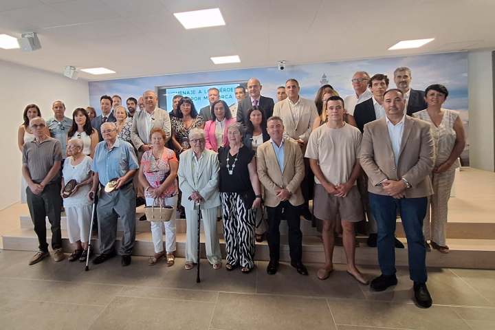 Homenaje héroes del vapor Mallorca